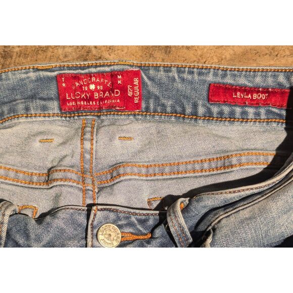 Lucky Brand Women's Leyla Bootcut Jeans - Size 4/27 - Classic Light Wash! - Picture 2 of 3